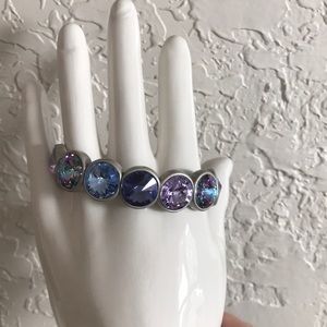 NEW Roxanne Assoulin Swarovski crystal bracelet.